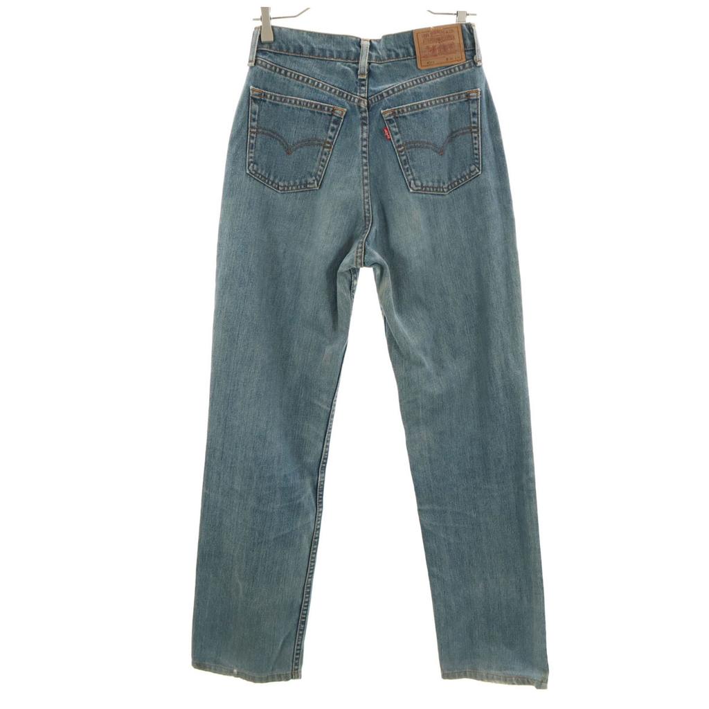 Levi's 90s 519 Made In Japan Old High Waist Denim Pants W30 Blue Jeans Women Used