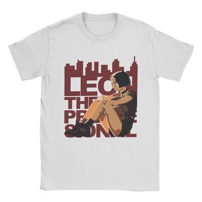 Mathilda Leon The Professional T-Shirt Men Movie Casual Cotton Tees Round Neck Short Sleeve T Shirts Plus Size Clothing