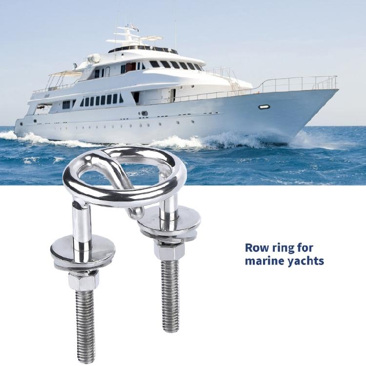 Marine Grade Water Sports Tow Hook Corrosion Resistant Material Secure Boat Accessory For Ski Equipment