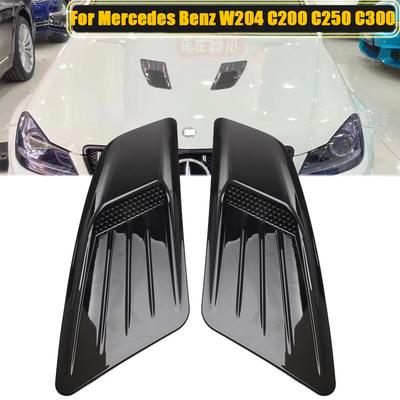 Front Motorhaube Air Flow Intake Scoop Bonnet Vent Abdeckung Trim Dekoration Für Mercedes Benz W204 C200 C250 C300 Auto