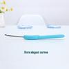 Handmade Stainless Steel & Plastic Crochet Hook and Yarn Set for DIY Sweater Knitting
