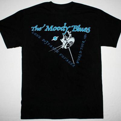 T-shirt Unisexe The Moody Blues Black toutes tailles