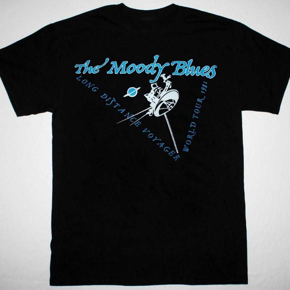The Moody Blues band Black all size Unisex T-Shirt S