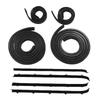 Door Seal Window Run Channel Sweep Felt Rubber Weatherstrip Kit 15569072 Replacement for C10 C20 C30 K10 K20 K30 R1500