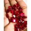 500 Ct (90 Pcs) Certified Natural Mozambique Red Ruby Emerald Cut Gemstone