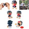 Children's Day Cake Decoration Scene Baking Cake Doll Figurine Cake Insert Cute Cartoon Design