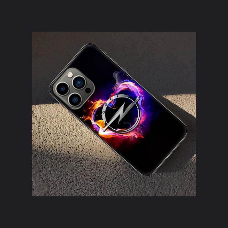 Opel Astra Logo Phone Case For Apple Iphone 16 15 Plus 13 12 Mini 16E 11 14 Pro Max X XS XR 8 7 SE 2020 Cover Shell Coque Silico