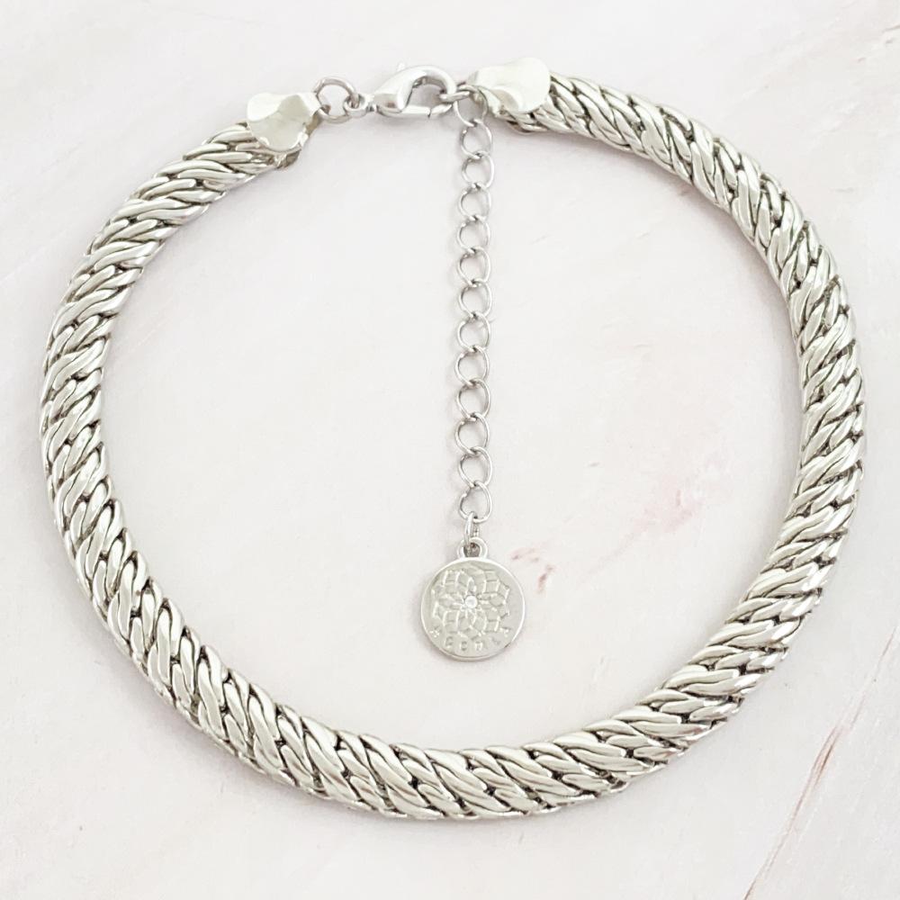 

Горячая распродажа Плетеные пончики длинная цепочка до ключицы Модная Универсальная Высококачественное ожерелье Женское