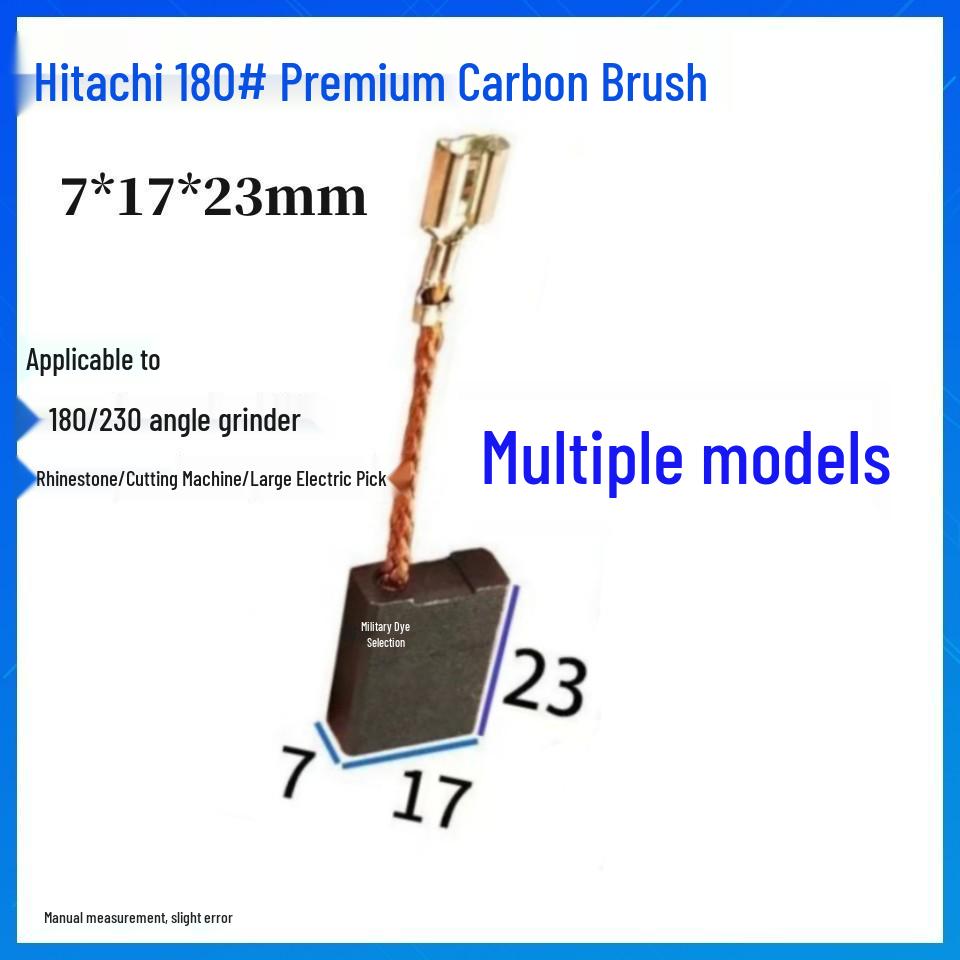 Durable Carbon Brush Set for Grinders, Drill, Hammer, Polisher, Cutter, and Picker Tools