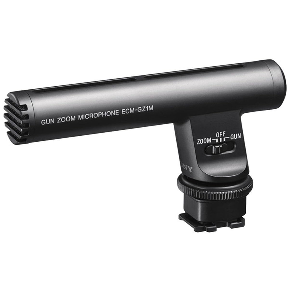 Sony ECM-GZ1M Camera Microphone Gun Zoom Linkage Switchable Directionality Wind Screen Included