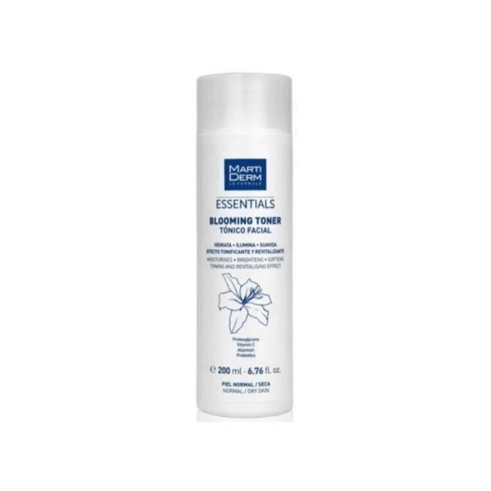 Martiderm Essentials Blooming Toner Peau Normale Sèche 200ml