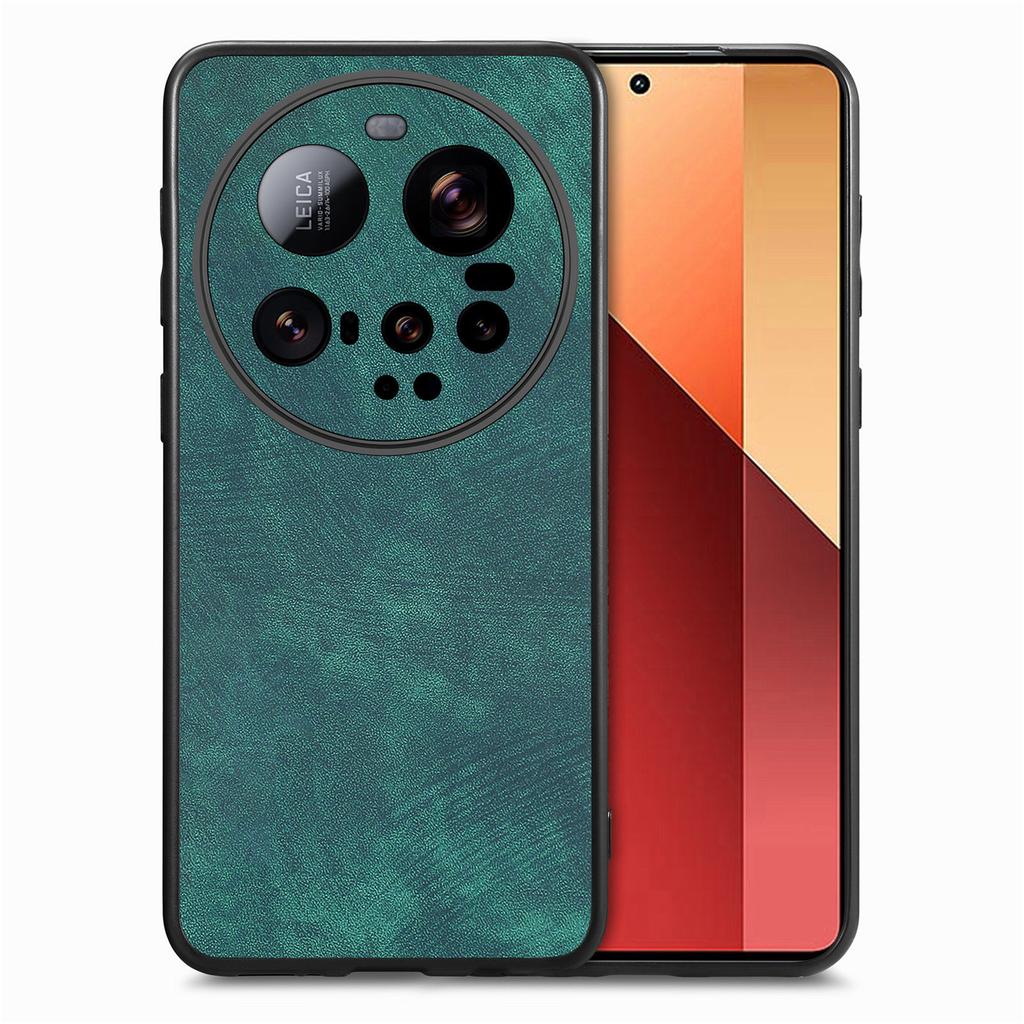 For Xiaomi 15 Ultra Case Shockproof Slim Retro Leather Phone Back Cover