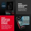 HABOTEST HT605 Digital Anemometer Portable Wind Speed Meter Windmeter LCD Backlight Display Temperature Humidity Meter