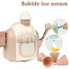 Ice Cream Bubble Machine Cartoon Bath Toys Delicate Supplies Foam Machine Child Bathroom