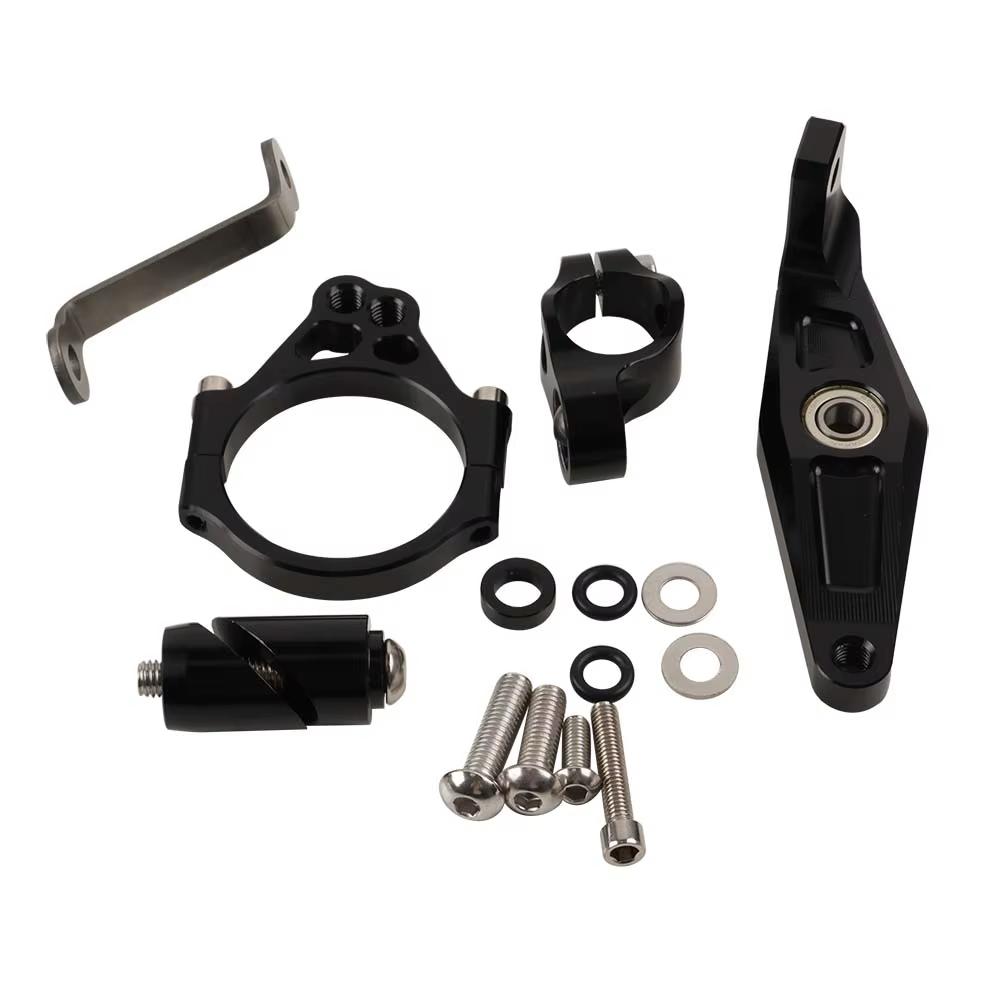 For Yamaha XSR900 XSR 900 2022 2023 2024 Motorcycle Accessories Carbon fiber Steering Damper Stabilizer Support Bracket Kit