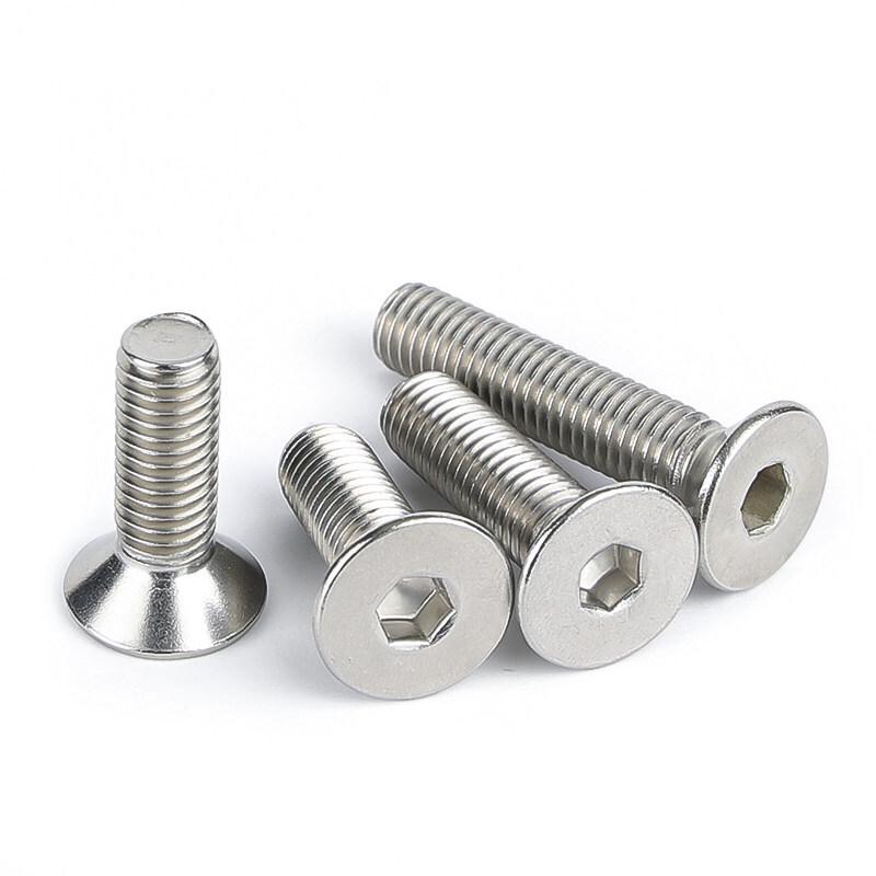 304 Stainless Steel Countersunk Hex Socket Screw