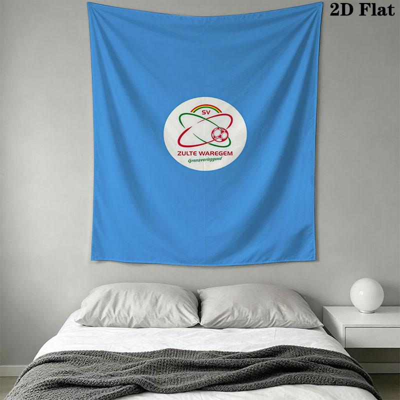 SV Zulte Waregem Wall Hanging Printed Fabric Blanket Decorative Tapestries for Bedroom Living Room Home Decor