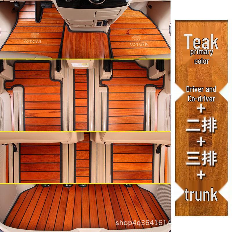 Teak Floor Mats for Honda Elysion & Odyssey Commercial Vehicles