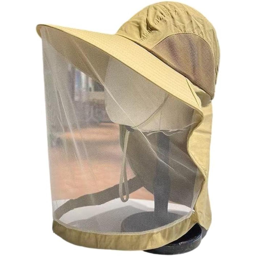 Outdoor Mosquito hat, Sun Protection Fishing hat, Breathable net, Insect and bee Proof, Beekeeping hat