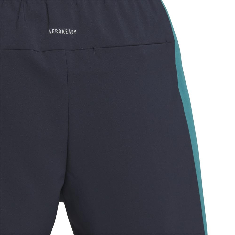Adidas JSY06 Jersey Seasonal Loose Color Block Cross Legend Fusion Size Women's Bottoms, Sportswear, Fit, Pants, Ink/Arctic (IM8705), J/S