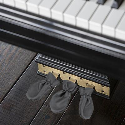 3 Pieces Piano Pedal Dust Cover, Universal Anti Slip Dustproof Protective Case, Foot Cover