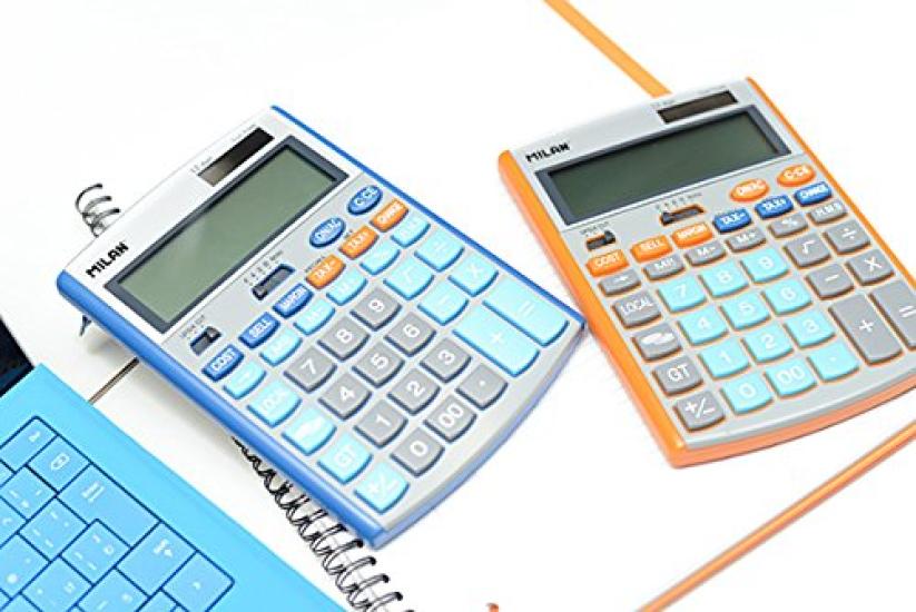 MILAN Rechner BL 153512B 12-stellig