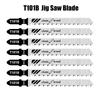 5pcs Jig Saw Blade Metal Wood Assorted Blade T101B Woodworking Power Tool HSS Jigsaw Saw Blades