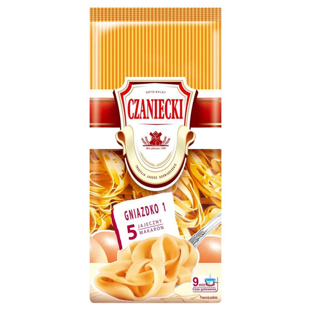 Czaniecki Pasta 5 eggs nest 1 500 g
