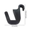 1Pc Black Trapezoidal Hook Sturdy Utility Hooks Easy To Arrange To Clean Exterior House Avoids Need Frequently Climb The Ladder