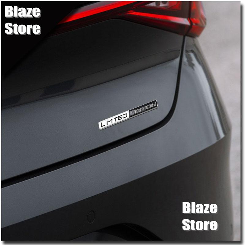 1Pc Auto LIMITED EDITION Emblem Metal Badge Sticker For Motorcycle Body Decor Decals Car Accessories