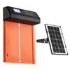 Automatic Chicken Coop Door, Solar & Battery Powered Chicken Door with LCD Display, Remote Control, Light Sensor & Timer, Anti-Pinch Security,