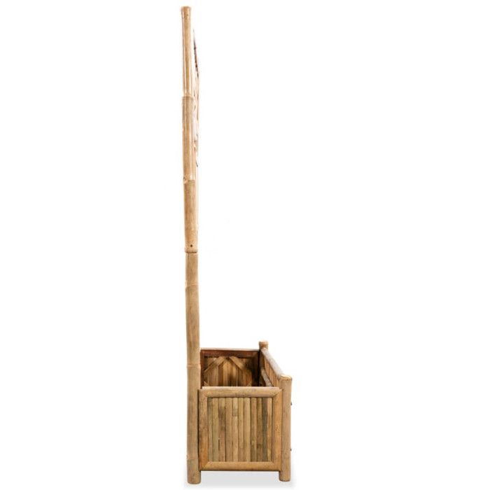 VidaXL Lit surélevé de jardin avec treillis Bambou 70 cm 43714