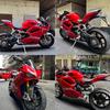 50cm*300cm High Glossy crystal racing red Gloss vinyl Wrap Red Glossy  Car wrapping paper car wrap roll Motorcycle Sticker