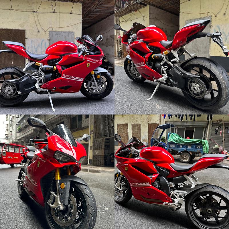 50cm*300cm High Glossy crystal racing red Gloss vinyl Wrap Red Glossy  Car wrapping paper car wrap roll Motorcycle Sticker