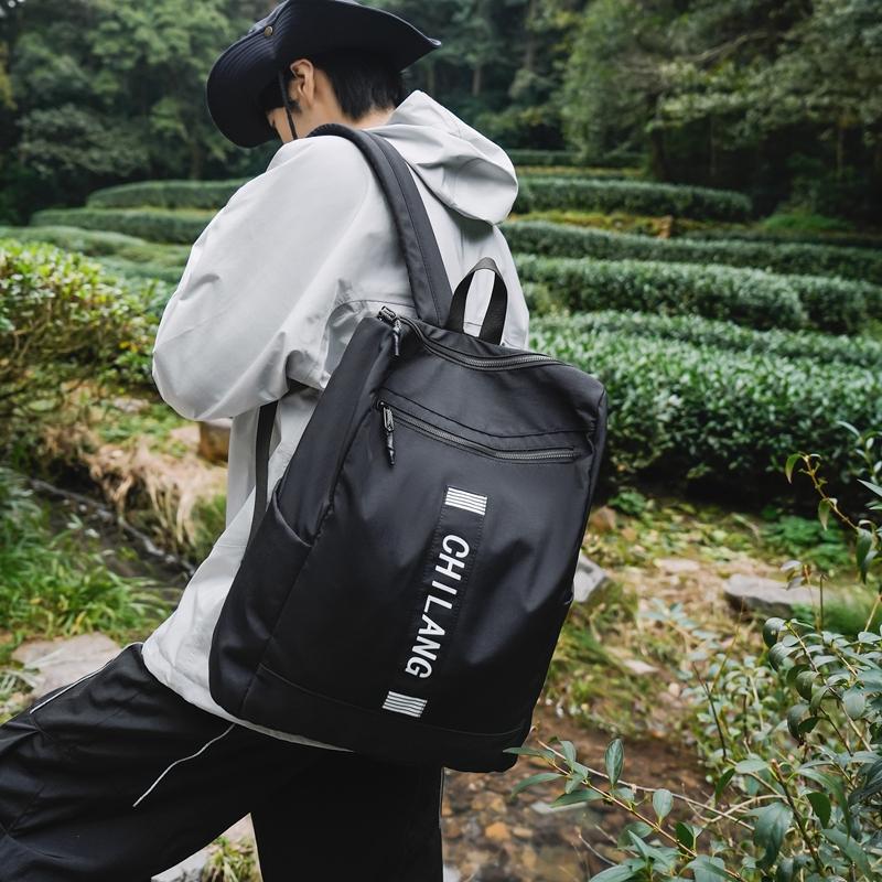 Men Large Capacity Backpack Middle School Student Schoolbag Women Outdoor Lightweight Travel Backpack