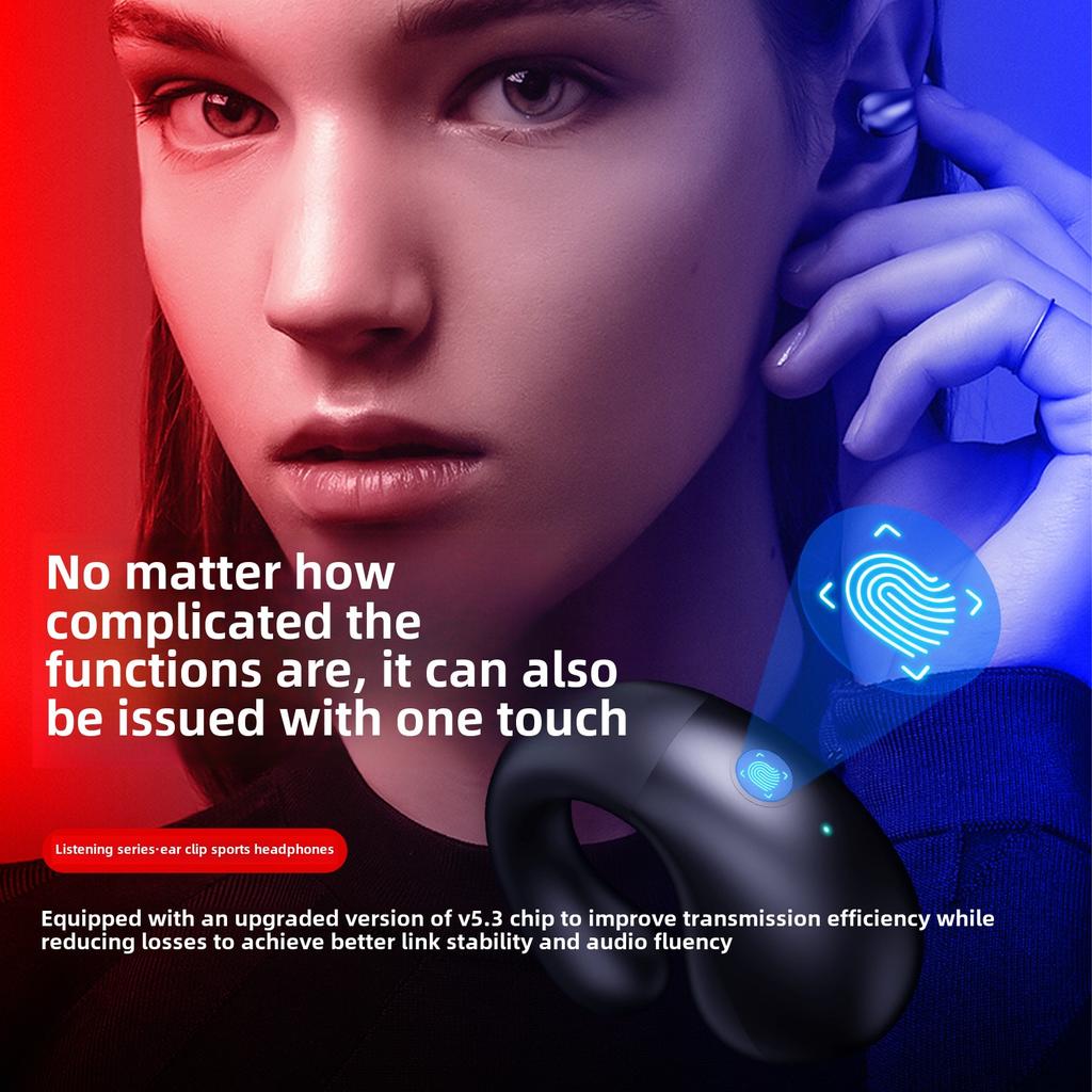 Die neuen kabellosen TWS-Knochenleitungs-Sport-Bluetooth-Kopfhörer sind nicht schädlich für die Ohren