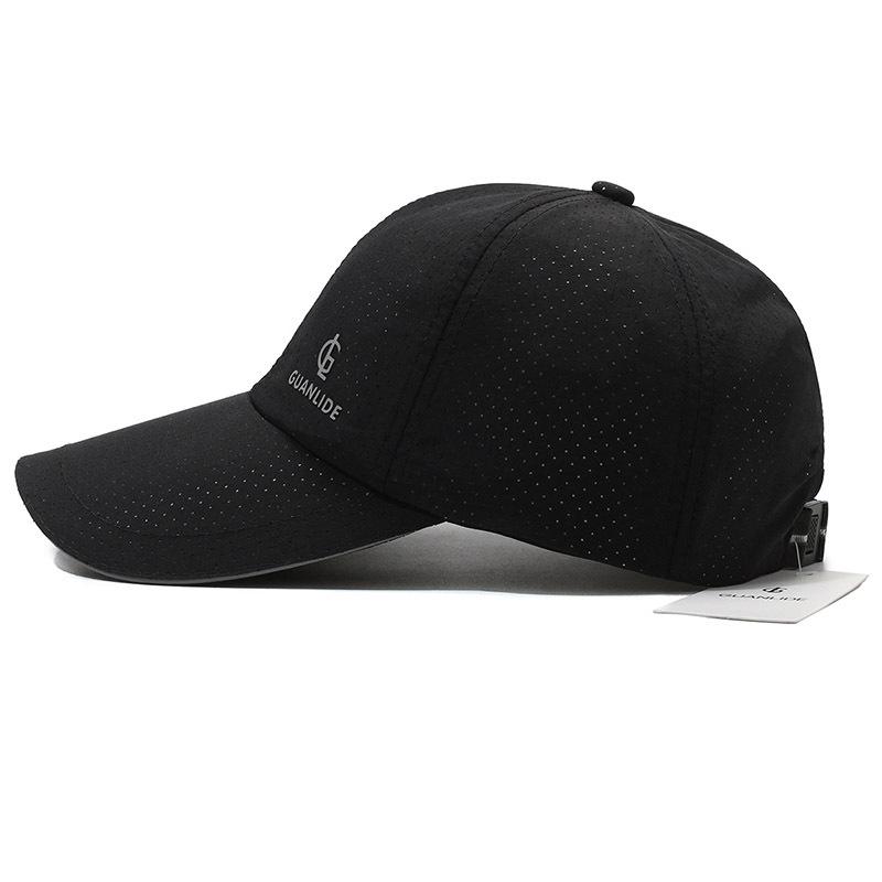 Reflective Perforated Summer Sports Cap - Breathable, Versatile Duckbill Hat