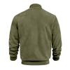 European and American Men's Suede Zipper Stand Collar Jacket for Spring and Autumn
