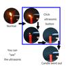 Ultrasonic Dog Repeller Rechargeable Plastic Electronic Training Devices with LED Flashlight Dog Training Equipment Pet Supplies