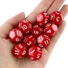 Multi-sided Dice 177mm TRPG DND Digital Dice Game Collection 12 Sided 10 Pieces for Board Games