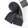 Scarf Men's High-end Winter Cashmere Fashion Versatile Knitted Plaid Thickened Warm Wool Scarf