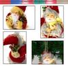 Christmas Ornaments Santa Claus Plush Doll Christmas Tree Pendant