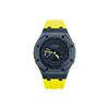 Casio Herren Flüssigkristall/Analog Dual-Display Serie Schwarze Uhr GA-2100-7A-