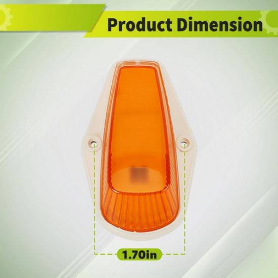 5 sets Cab Roof Light Marker Amber Fits 1999-2016 Ford  E-350 E-450 F-250