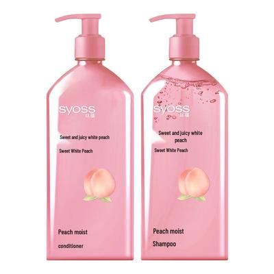 White Peach Scent Silicone-Free Shampoo & Conditioner Set