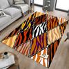 1PC Tiger Print Zebra Stripes Extra Large Non-Slip Floor Carpet, Office, Family, Bedroom, Studio - Large Area Rug Indoor Rugs, Vibrant Colors-A245