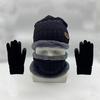 Men'S Winter Hat & Scarf Set,Cozy Knit Beanie with Fleece Lining, Warm Gloves, and Matching Scarf,Winter Accessories