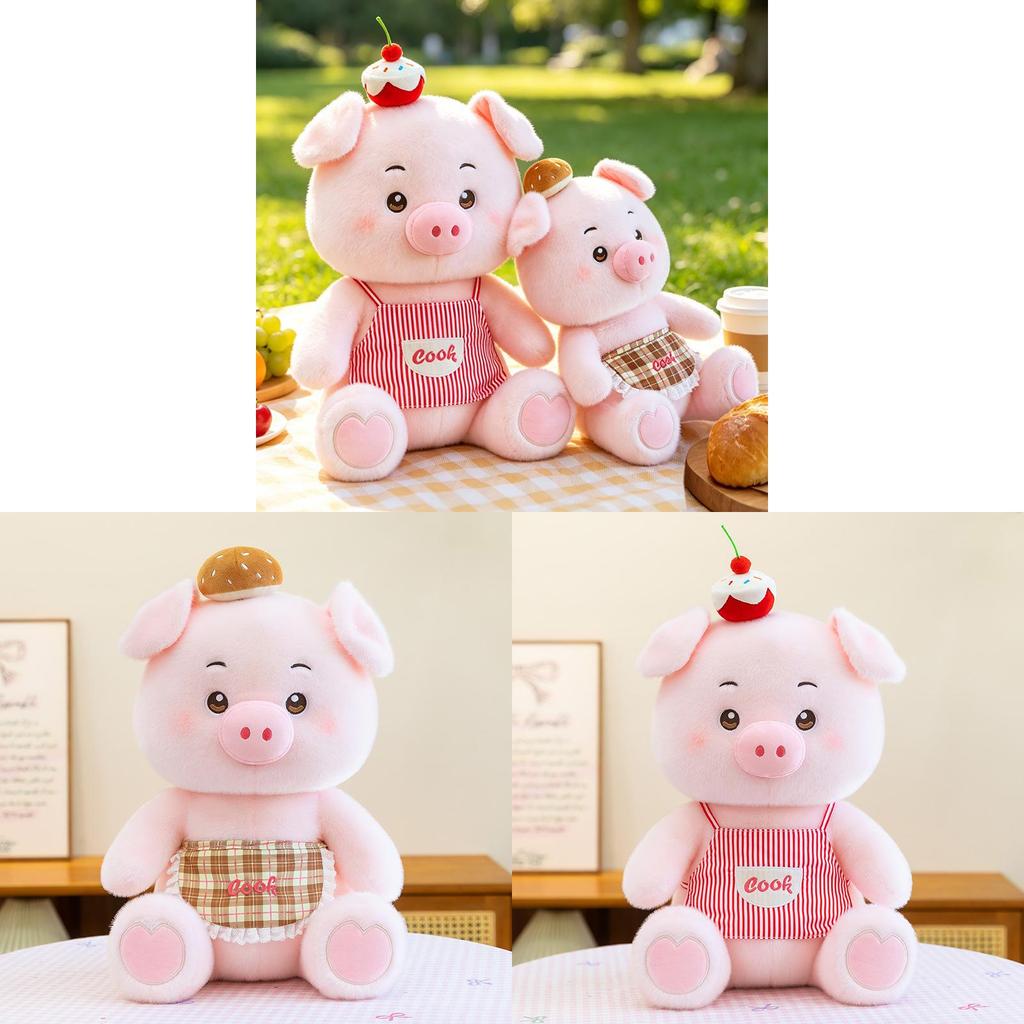 Cute Pig Plush Toy For Couples And Weddings With Pp Cotton Filling