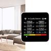 Air Quality Detector for Tuya 14 in 1 Professional Indoor Air Quality Meter Accurate Sensor PM2.5 Display Smart Portable Temperature Humidity Tester