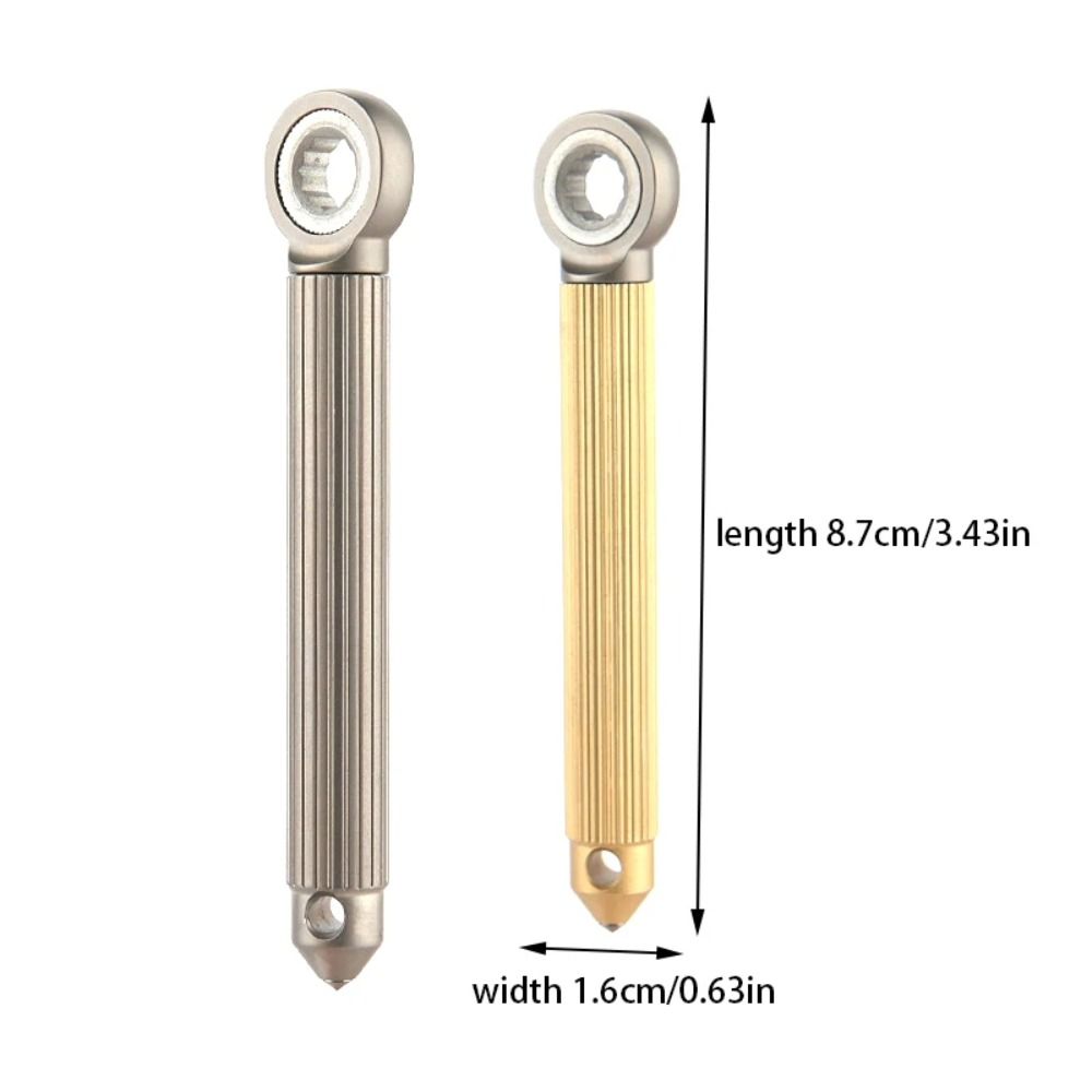 Mini Modularity Screwdriver Magnetic Screwdriver Set Durable Ratchet Wheel Screwdriver  Repair